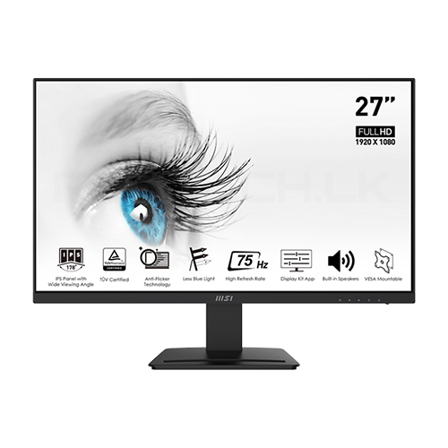27" MSI Pro MP273 75Hz FHD IPS Flat Ultra Slim LED Monitor 27" MSI Pro MP273 75Hz FHD IPS Flat Ultra Slim LED Monitor