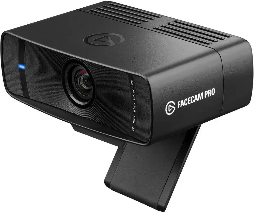 Elgato Facecam Pro Webcam, 8 MP Sensor Resolution, UHD 4K at up to 60 fps, Sony STARVIS 1/1.8" CMOS Image Sensor, 90 Diagonal Field of View, Black | Elgato Facecam Pro Webcam, 8 MP Sensor Resolution, UHD 4K at up to 60 fps, Sony STARVIS 1/1.8" CMOS Image Sensor, 90 Diagonal Field of View, Black |