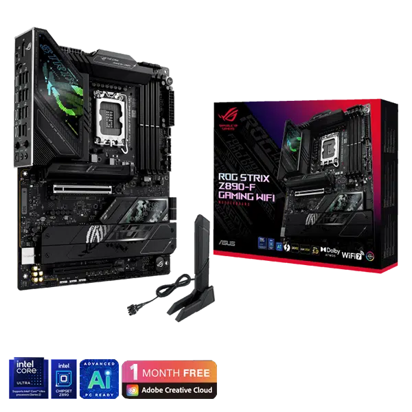 MB054 - ASUS ROG STRIX Z890-F GAMING WIFI MOTHERBOARD MB054 - ASUS ROG STRIX Z890-F GAMING WIFI MOTHERBOARD