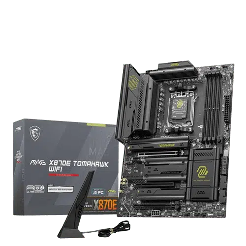 MSI MAG X870E TOMAHAWK (WIFI) DDR5 MOTHERBOARD - PCBUILDERS.LK MSI MAG X870E TOMAHAWK (WIFI) DDR5 MOTHERBOARD - PCBUILDERS.LK